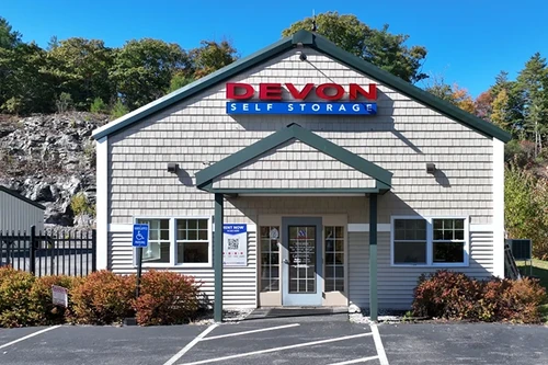 Devon Self Storage Falmouth, Maine - 430 US-1 storage facility exterior view