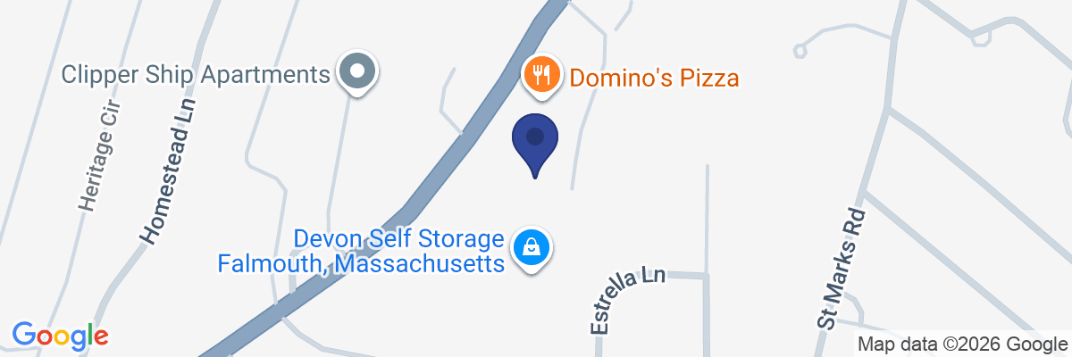 Map showing facility locations
