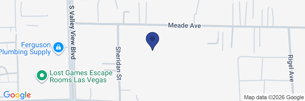 Map showing facility locations