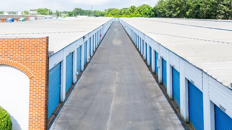 Exterior Image of Devon Self Storage Drive Up Units