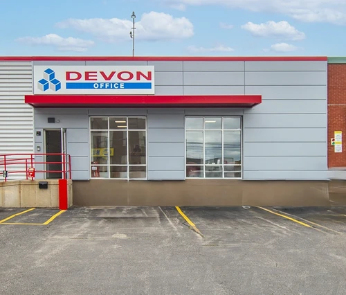 Devon Self Storage Grand Rapids, Michigan - 1400 Buchanan Ave SW storage facility exterior view
